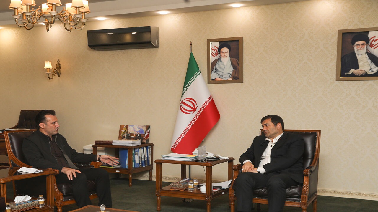 عکس دیدار وزیر ورزش و رئیس فدراسیون جودو