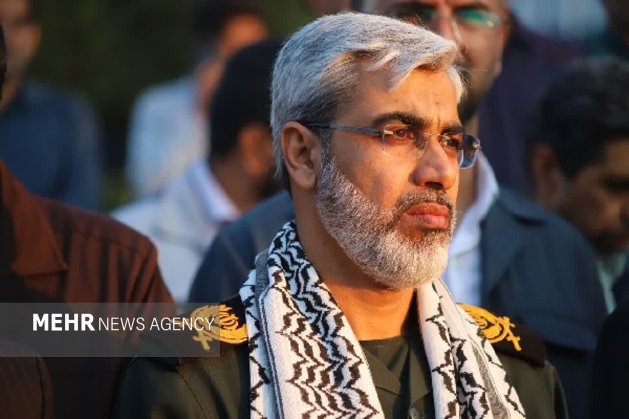 اعلام ایستادگی بسیجیان هرمزگان تا پای جان در مسیر رهبری و مقابله با تهدیدها