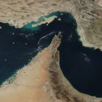Strait of Hormuz and Musandam Peninsula MODIS 2018 12 10